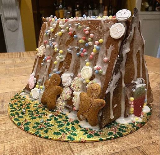 helen george gingerbread house