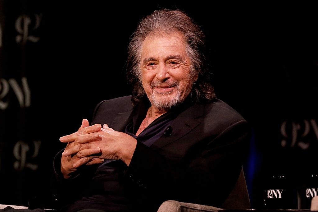 Al Pacino attends a conversation with Al Pacino at The 92nd Street Y, New York on April 19, 2023 in New York City. (Photo by Dominik Bindl/Getty Images)