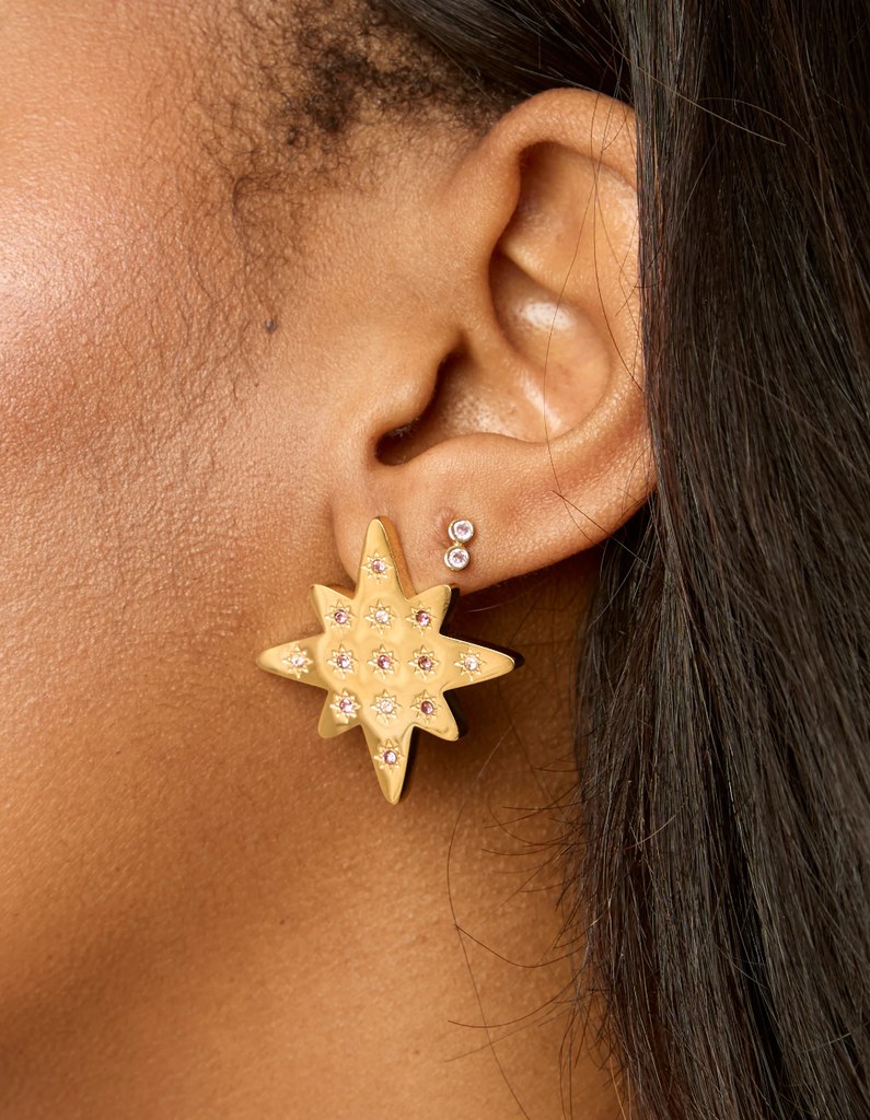 Bijoux De Mimi star stud earrings