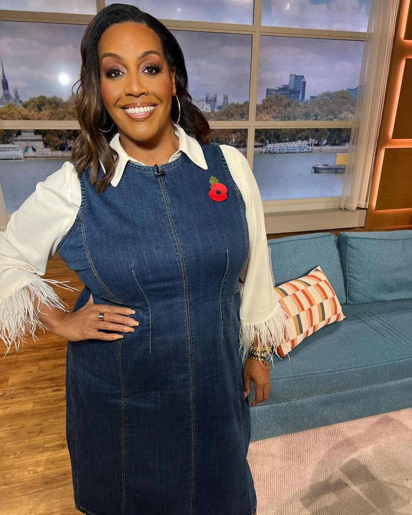 Everyone s asking where Alison Hammond s cute denim dress is from and I ve found it HELLO