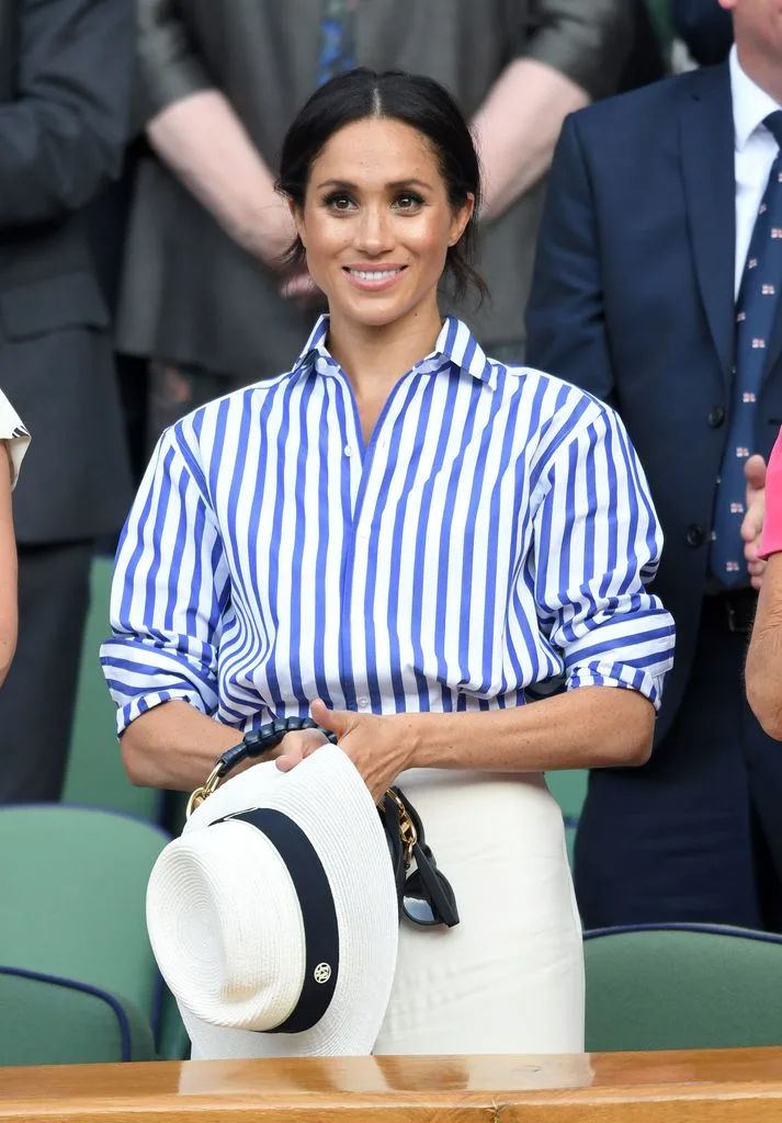 Meghan Markle at Wimbledon 2018
