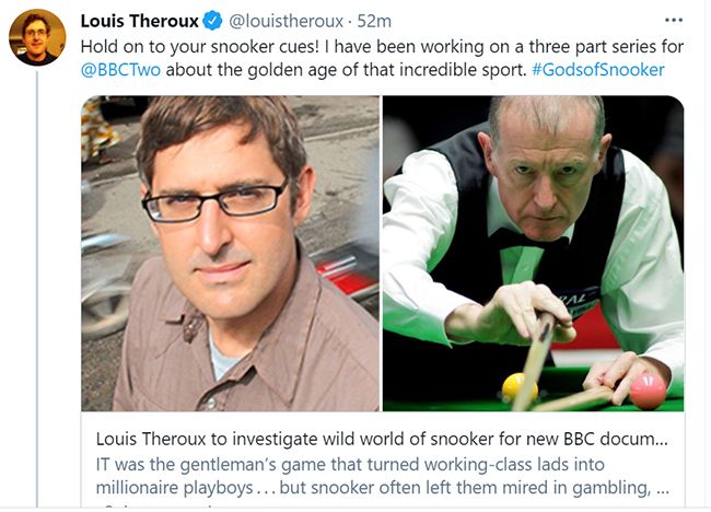 louis theroux snooker