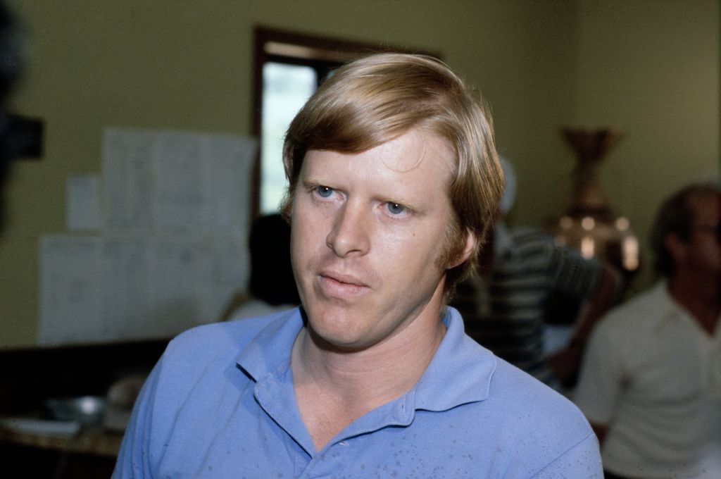 Jack Carter, son of US President Jimmy Carter, pictured in Calhoun, Georgia, July 1979.