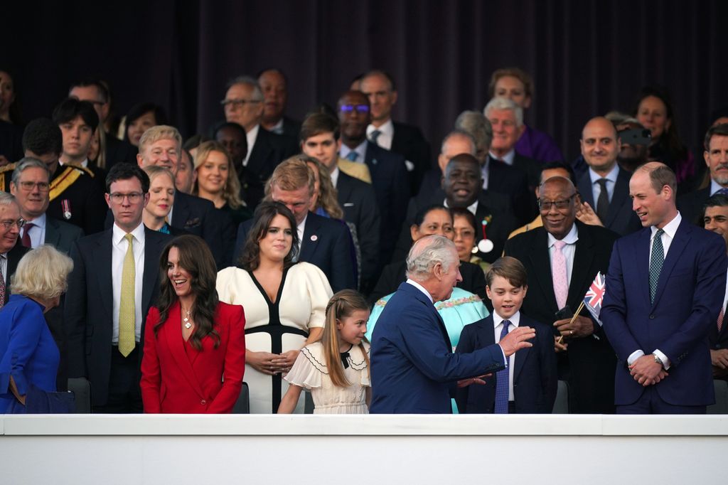 Princess Kate curtseyed to Queen Camilla at the coronation concert