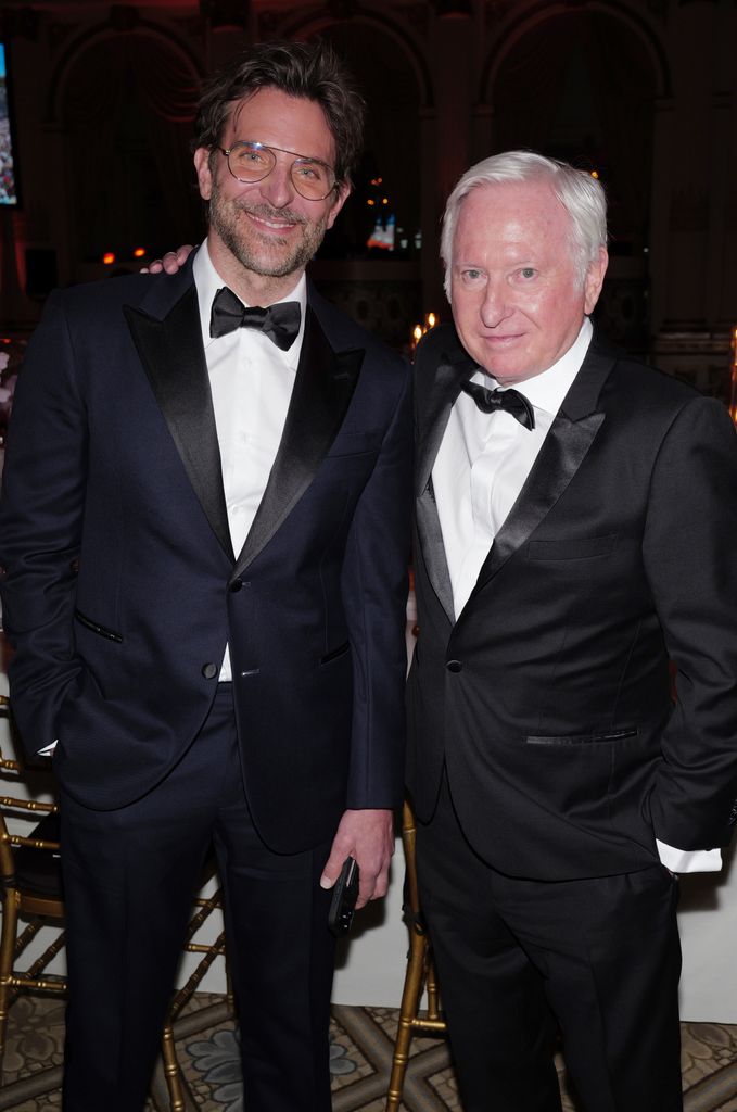 He presented one of the night's award to Paddy McKillen 