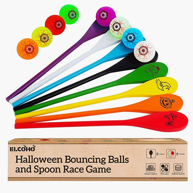 halloween spoon game