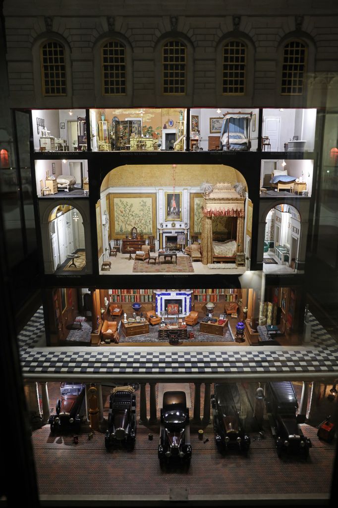 A dolls' house belonging to the late Queen Mary