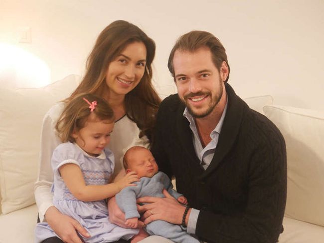Prince Felix and Princess Claire of Luxembourg share first photos of baby son