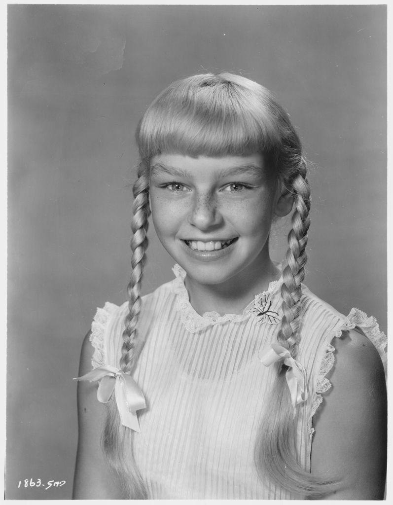 Patty in her role as Rhoda in The Bad Seed