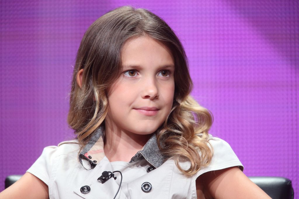 Actress Millie Brown speaks onstage at the "Intruders" panel during the BBC America portion of the 2014 Summer Television Critics Association