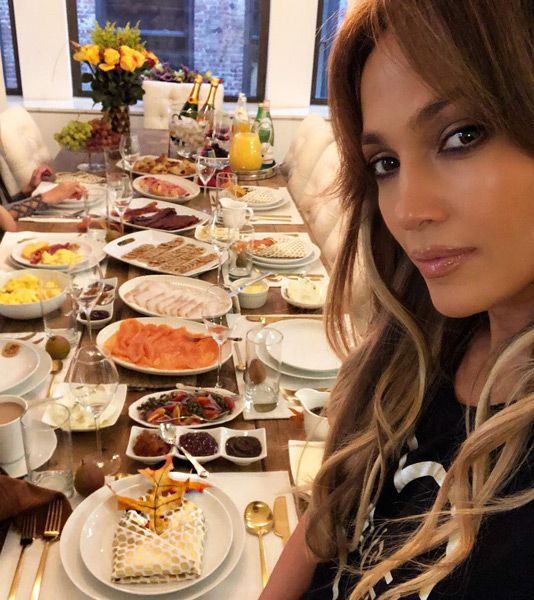 jennifer lopez breakfast