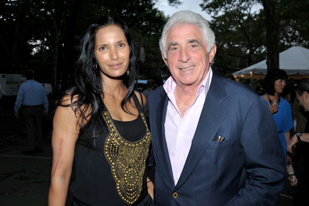 Padma Lakshmi and Teddy Forstmann attend CHINA ARTS FOUNDATION Welcomes the SHANGHAI SYMPHONY ORCHESTRA at The Great Lawn on July 13, 2010 in New York City