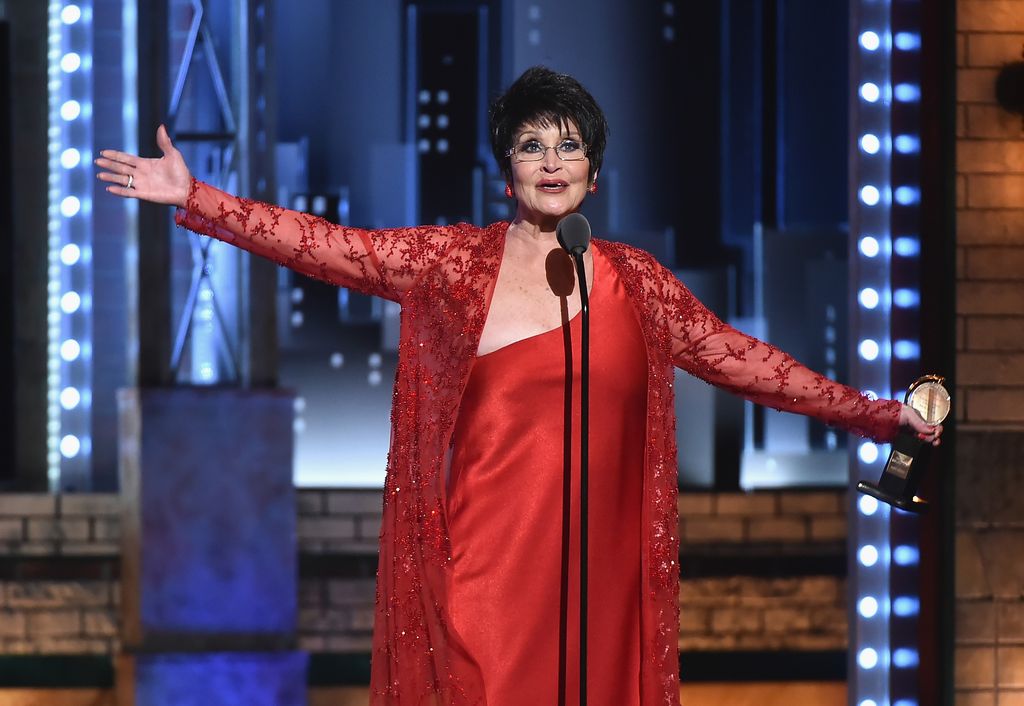 Chita Rivera accepts the Special Tony Award for Lifetime Achievement in the Theatre onstage during the 72nd Annual Tony Awards at Radio City Music Hall on June 10, 2018 in New York City.