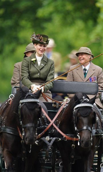 lady louise windsor at the royal windsor horse show