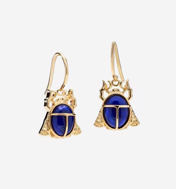 scarab earrings