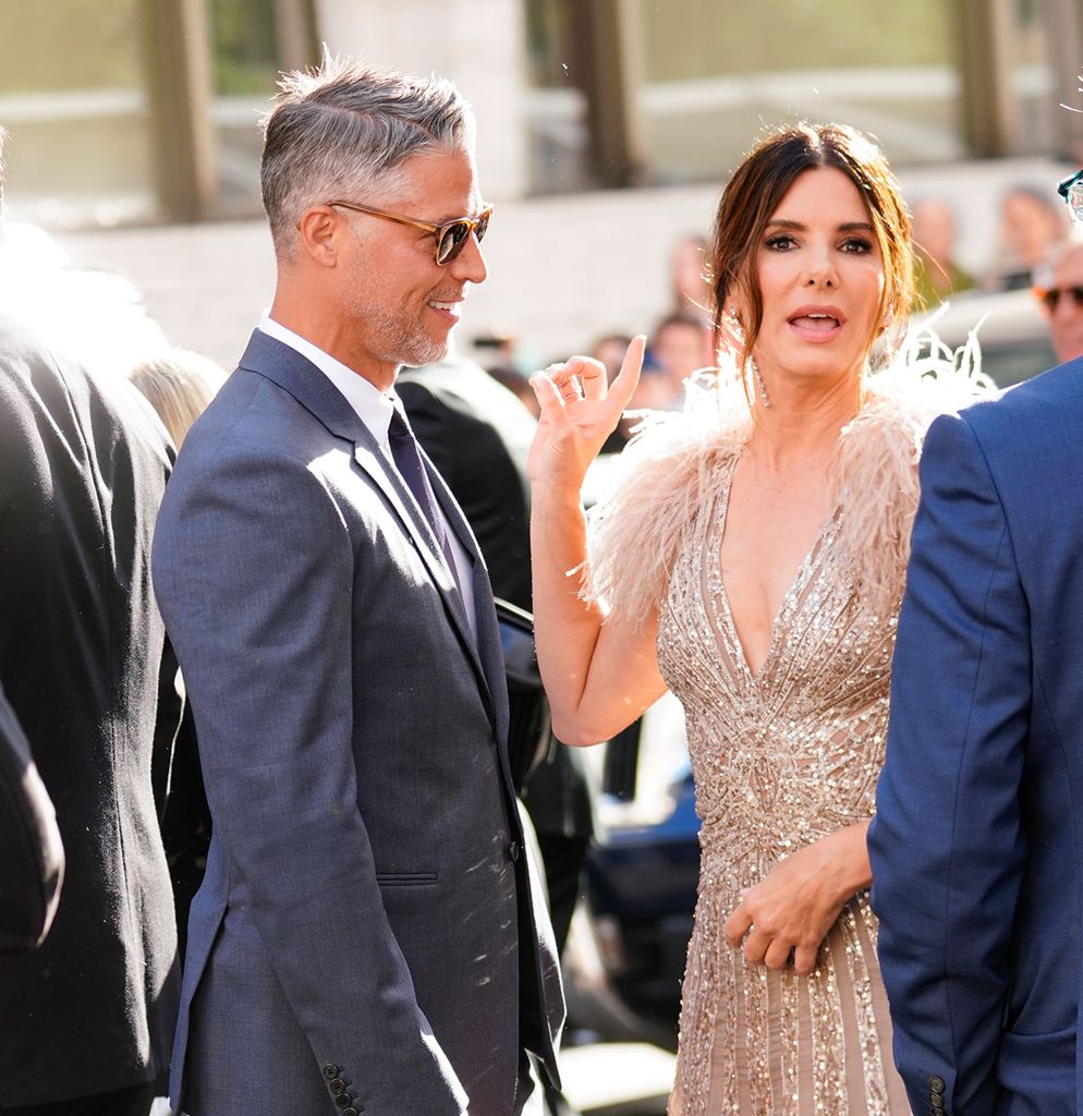 Sandra Bullock and Bryan Randall are seen at 'Oceans 8' World Premiere on June 5, 2018 in New York City
