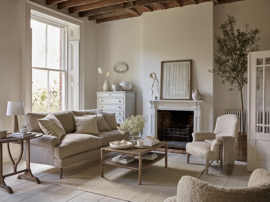 A press image of a living room by The White Company