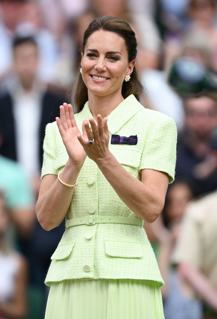 The Princess of Wales wowed in Self Portrait at Wimbledon