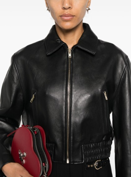 Maje leather jacket