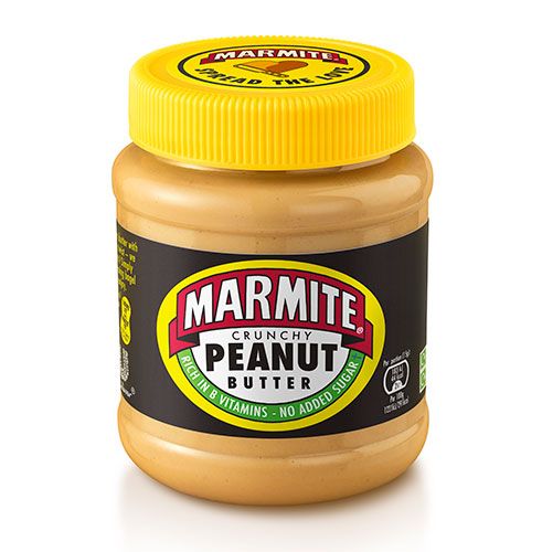 marmite peanut butter jar