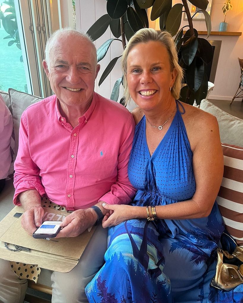 Rick Stein and his wife Sarah in Australia