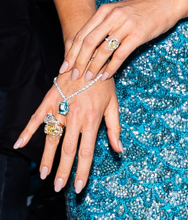Blake hands wearing rings