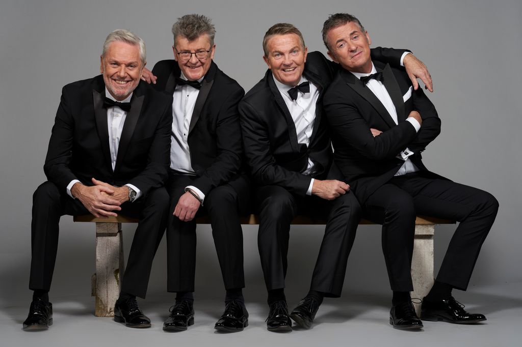 Brian Conley, Joe Pasquale, Bradley Walsh and Shane Richie 