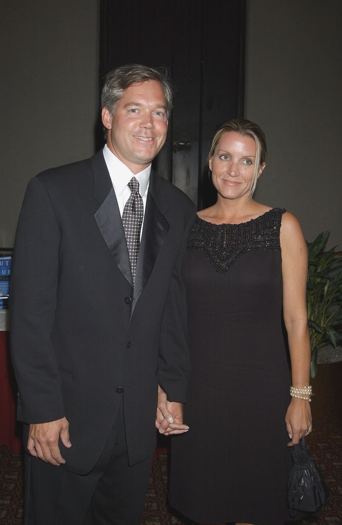 David Bloom and wife Melanie taken September 10, 2002 at the 23rd Annual News and Documentary Emmy Awards at the Marriott Marquis Hotel in New York Cit