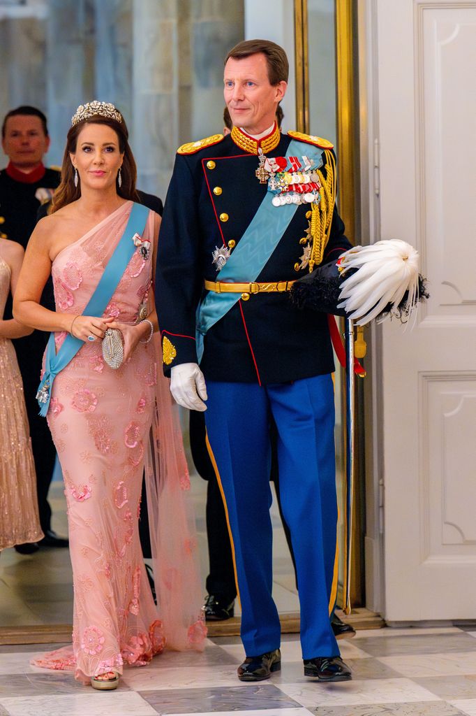 Prince Joachim and Princess Marie at gala dinner