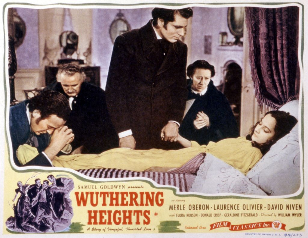 1939 Wuthering Heights starring Laurence Olivier and Merle Oberon