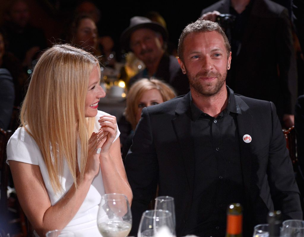 BEVERLY HILLS, CA - JANUARY 11:  Gwyneth Paltrow and Chris Martin attend the 3rd annual Sean Penn & Friends HELP HAITI HOME Gala benefiting J/P HRO presented by Giorgio Armani at Montage Beverly Hills on January 11, 2014 in Beverly Hills, California.  (Photo by Kevin Mazur/Getty Images for J/P Haitian Relief Organization)