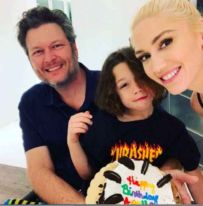 blake shelton gwen stefani sons worries