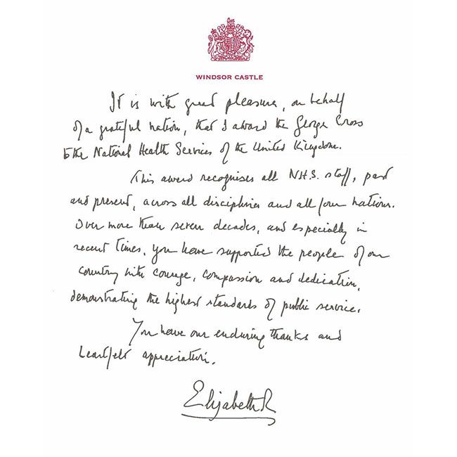queen handwriting