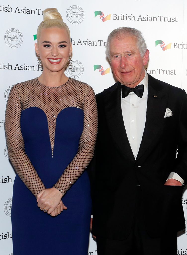 Katy Perry and Prince Charles in 2020