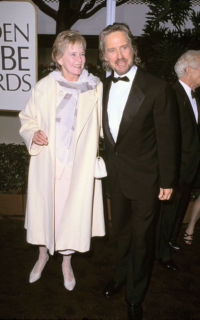 Michael and Diana Douglas at the 53rd Annual Golden Globe Awards