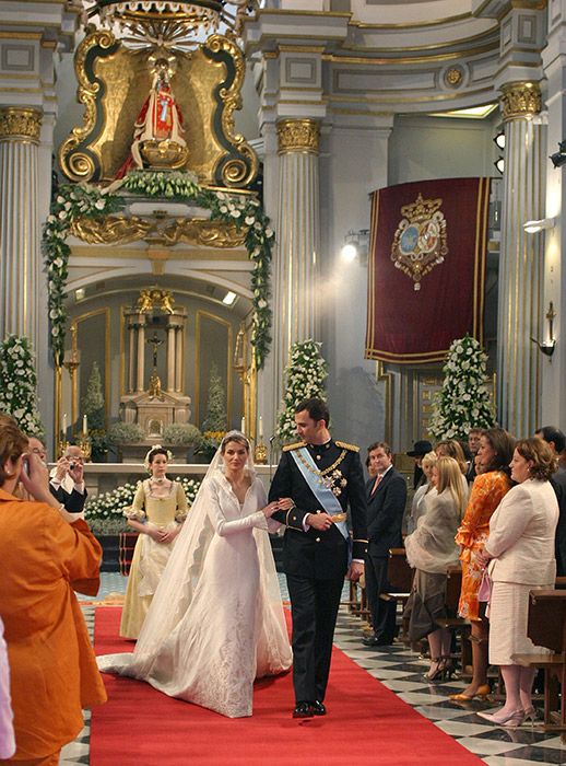 king felipe letizia wedding