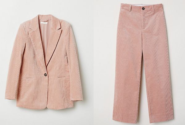 pink suit h and m