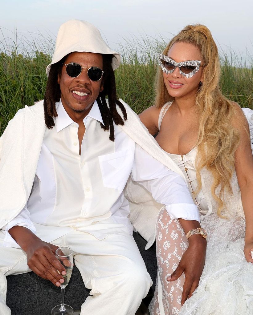 Beyonce and Jay Z in the Hamptons