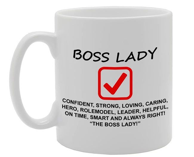 boss lady mug