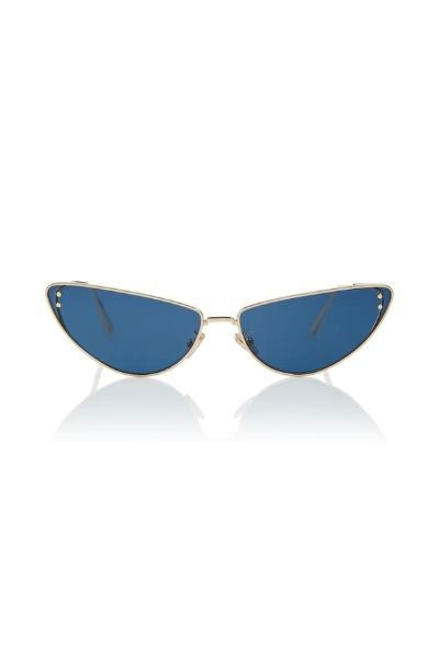 Angular Cat Eye Sunglasses, Italian American Design