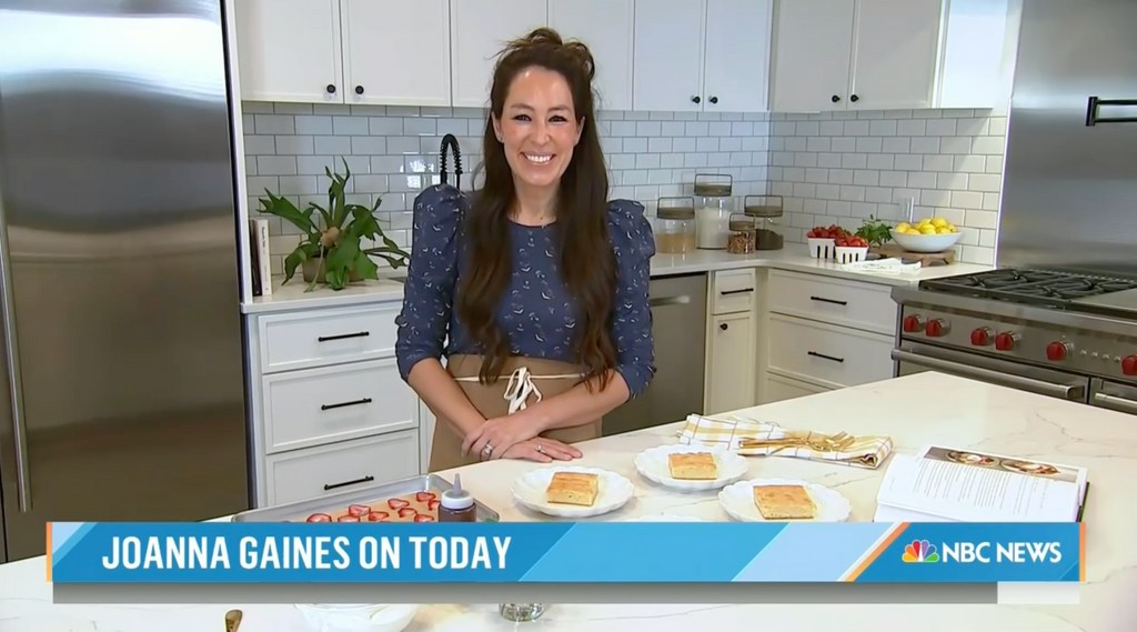 Joanna Gaines gave a glimpse inside her kitchen on Today