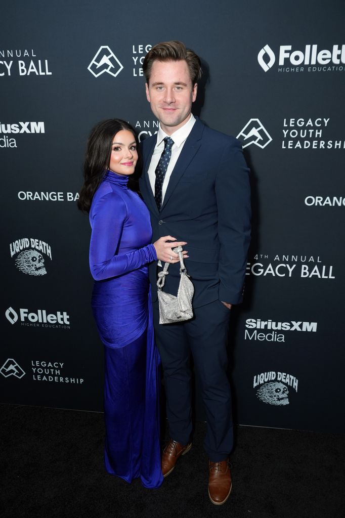 Ariel Winter and Luke Benward attend the 4th Annual Legacy Ball at SLS Hotel, a Luxury Collection Hotel, Beverly Hills on October 05, 2024 in Los Angeles, California