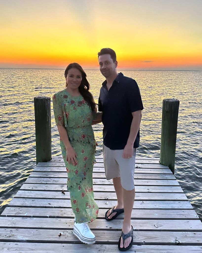 Sandra Lee and her husband