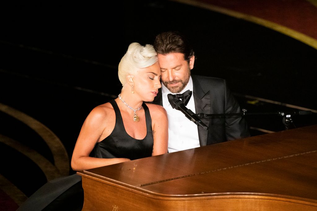 Lady Gaga and Bradley Cooper performing together at the 91st Annual Academy Awards on Sunday, Feb. 24, 2019