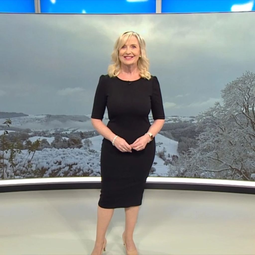 Carol Kirkwood on BBC Breakfast