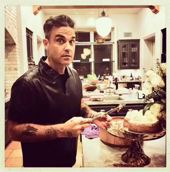 Robbie Williams kitchen