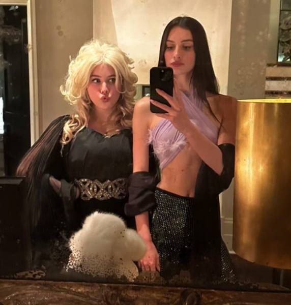 Audrey McGraw dressed up as Cher