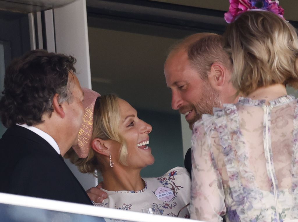 Zara Tindall and Prince William