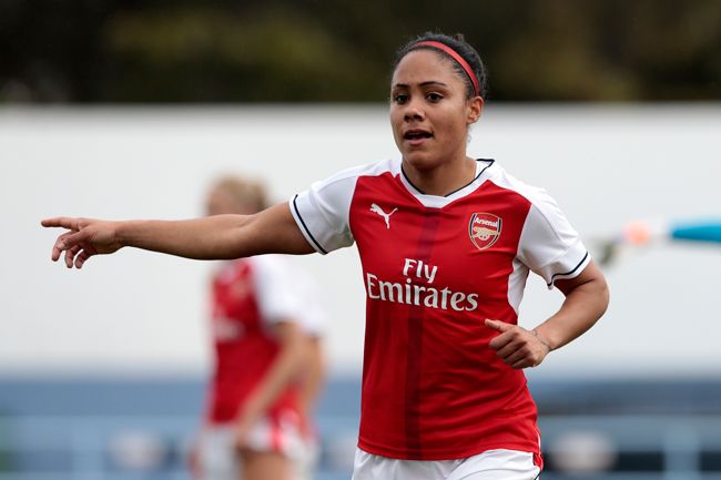 alex scott playing for arsenal
