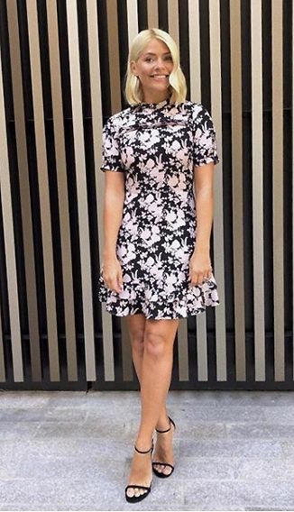 holly willoughby floral dress instagram